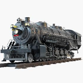 4 8 2 Frisco Steam Train locomotive